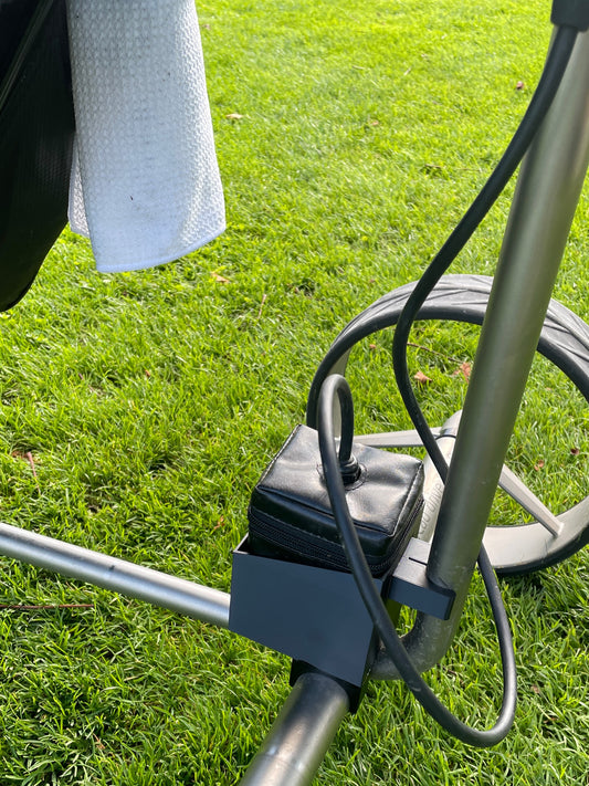 Akkuhalterung für JuCad-Golftrolley