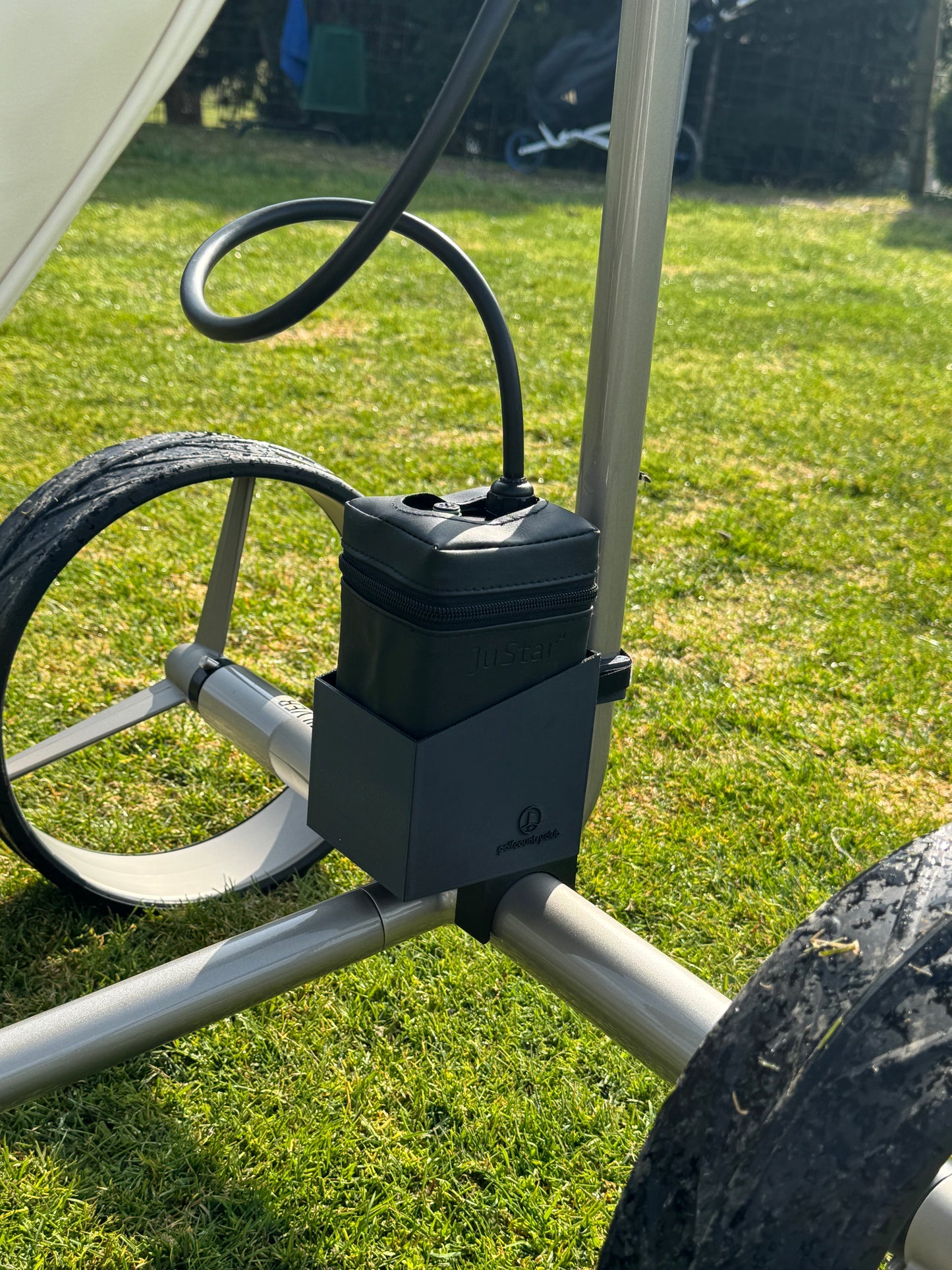 Akkuhalterung Classic  für JuCad/JuStar-Golftrolley